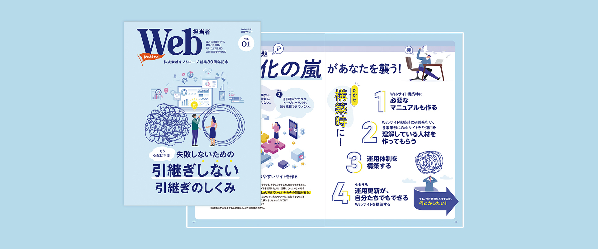 大規模Webサイトの運用課題に応える 「Web担当者応援マガジン」を無料で提供